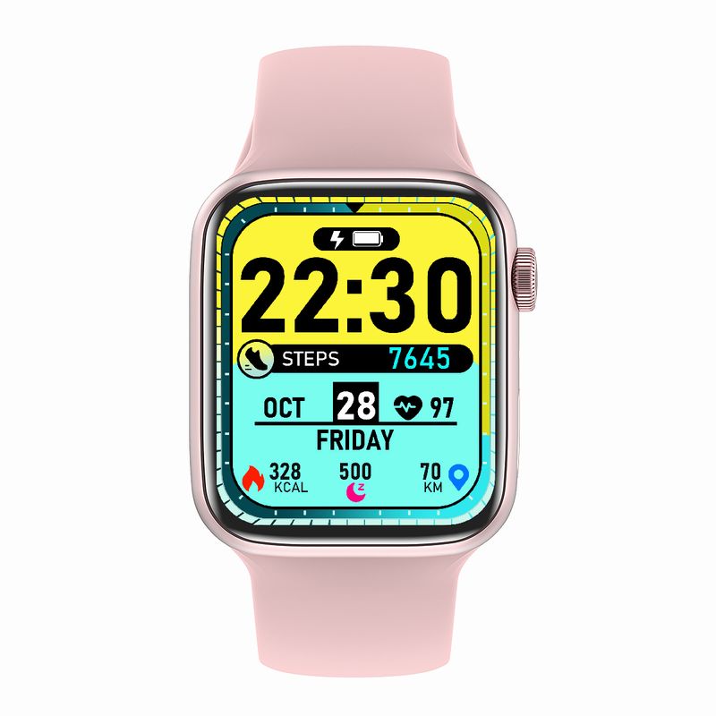 W18 1.85inch Bluetooth Calling Motion Watch with Rotate Butt